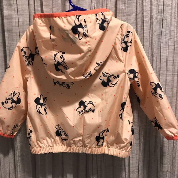 DISNEY GAP FULL ZIP WINDBREAKER OLD NAVY CARDIGAN  SWEATER BOTH SIZE 3T - Picture 2 of 6